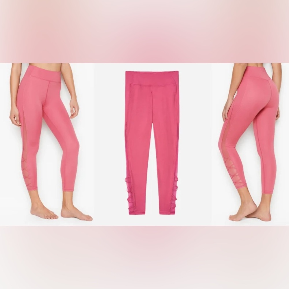 Victorias Secret VTX Incredible Essentials Leggings | Size 4 The Prettiest Pink